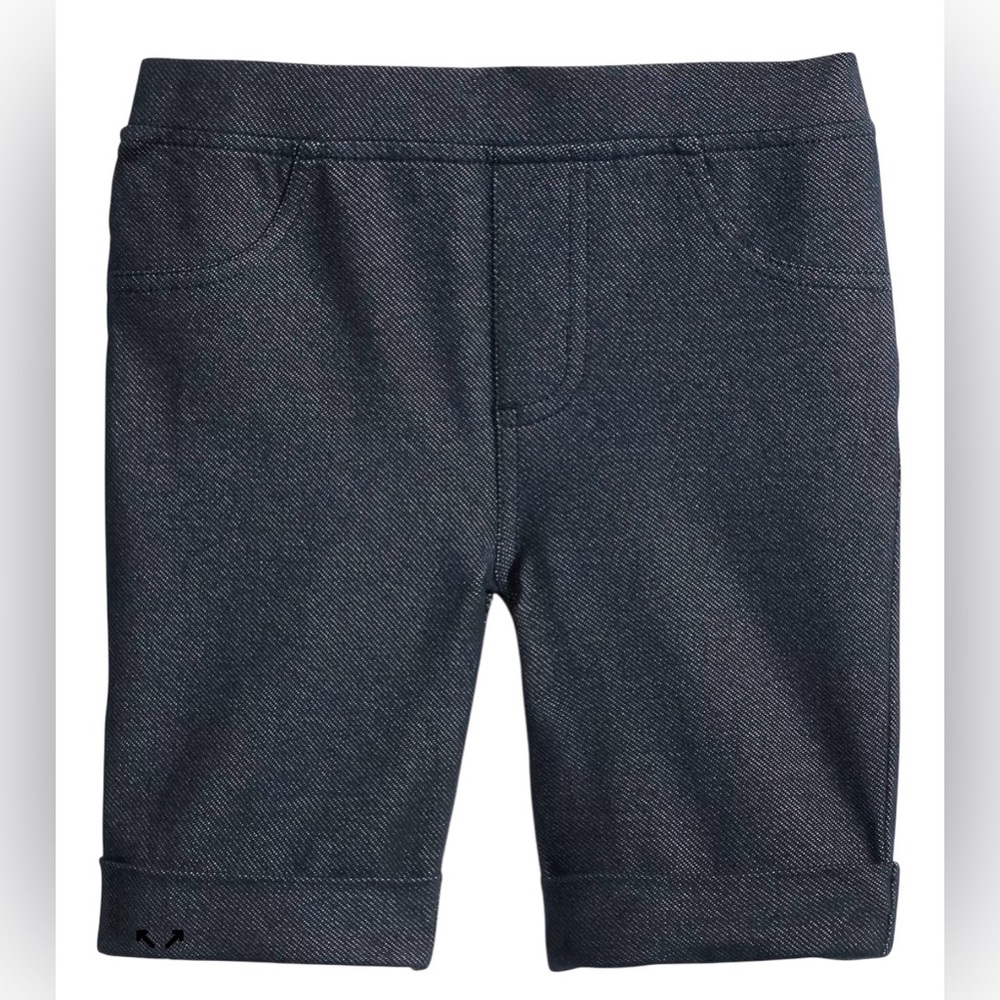 NWT Epic Threads Little Girls Denim-Knit Shorts Blue Size 3T